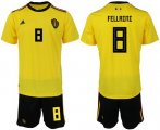 Wholesale Cheap Belgium #8 Fellaini Away Soccer Country Jersey
