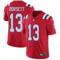 Wholesale Cheap Nike Patriots #13 Phillip Dorsett Red Alternate Men's Stitched NFL Vapor Untouchable Limited Jersey