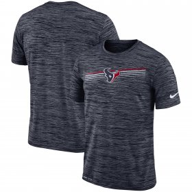 Wholesale Cheap Houston Texans Nike Sideline Velocity Performance T-Shirt Heathered Navy