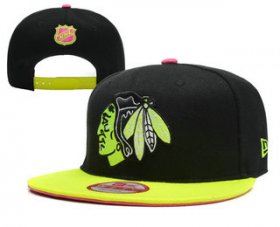Wholesale Cheap Chicago Blackhawks Snapback Ajustable Cap Hat YD 1