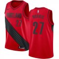 Wholesale Cheap Blazers #27 Jusuf Nurkic Red Basketball Swingman Statement Edition Jersey