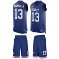 Wholesale Cheap Nike Giants #13 Odell Beckham Jr Royal Blue Team Color Men's Stitched NFL Limited Tank Top Suit Jersey