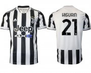 Wholesale Cheap Men 2021-2022 Club Juventus home aaa version white 21 Adidas Soccer Jersey