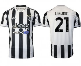 Wholesale Cheap Men 2021-2022 Club Juventus home aaa version white 21 Adidas Soccer Jersey