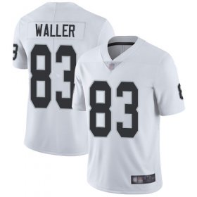 Wholesale Cheap Nike Raiders #83 Darren Waller White Men\'s Stitched NFL Vapor Untouchable Limited Jersey