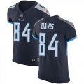 Wholesale Cheap Nike Titans #84 Corey Davis Navy Blue Team Color Men's Stitched NFL Vapor Untouchable Elite Jersey