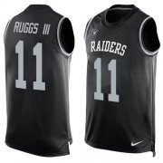 Wholesale Cheap Nike Raiders #11 Henry Ruggs III Black Team Color Men's Stitched NFL Limited Tank Top Jersey