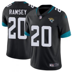 Wholesale Cheap Nike Jaguars #20 Jalen Ramsey Black Team Color Men\'s Stitched NFL Vapor Untouchable Limited Jersey