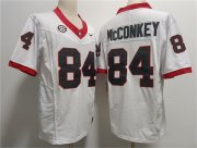 Cheap Georgia Bulldogs #84 Ladd McConkey White Stitched Jersey