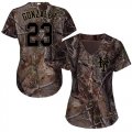 Wholesale Cheap Mets #23 Adrian Gonzalez Camo Realtree Collection Cool Base Women's Stitched MLB Jersey