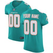 Wholesale Cheap Nike Miami Dolphins Customized Aqua Green Team Color Stitched Vapor Untouchable Elite Men's NFL Jersey