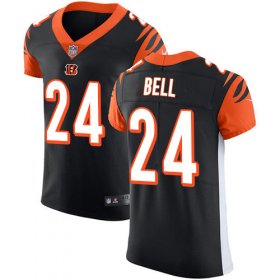 Wholesale Cheap Nike Bengals #24 Vonn Bell Black Team Color Men\'s Stitched NFL Vapor Untouchable Elite Jersey