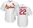 Wholesale Cheap Cardinals #22 Jack Flaherty White New Cool Base Stitched MLB Jersey