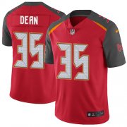 Wholesale Cheap Nike Buccaneers #35 Jamel Dean Red Team Color Youth Stitched NFL Vapor Untouchable Limited Jersey