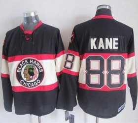 Wholesale Cheap Blackhawks #88 Patrick Kane Black Third CCM Stitched NHL Jersey