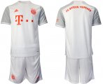 Wholesale Cheap Men 2020-2021 club Bayern Munchen away white Soccer Jerseys