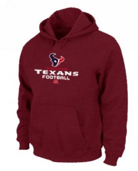 Wholesale Cheap Houston Texans Critical Victory Pullover Hoodie Red