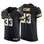 Wholesale Cheap Minnesota Vikings #33 Dalvin Cook Men's Nike Black Edition Vapor Untouchable Elite NFL Jersey