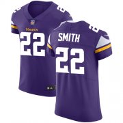 Wholesale Cheap Nike Vikings #22 Harrison Smith Purple Team Color Men's Stitched NFL Vapor Untouchable Elite Jersey