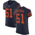 Wholesale Cheap Nike Bears #51 Dick Butkus Navy Blue Alternate Men's Stitched NFL Vapor Untouchable Elite Jersey