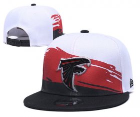 Wholesale Cheap Falcons Team Logo Black Red Adjustable Hat