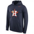 Wholesale Cheap Houston Astros Nike Logo Performance Navy Pullover MLB Hoodie
