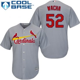 Wholesale Cheap Cardinals #52 Michael Wacha Grey Cool Base Stitched Youth MLB Jersey