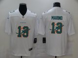 Wholesale Cheap Men's Miami Dolphins #13 Dan Marino White 2020 Shadow Logo Vapor Untouchable Stitched NFL Nike Limited Jersey
