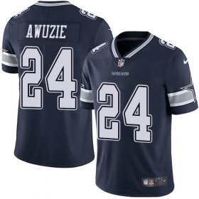 Wholesale Cheap Nike Cowboys #24 Chidobe Awuzie Navy Blue Team Color Men\'s Stitched NFL Vapor Untouchable Limited Jersey