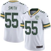 Wholesale Cheap Nike Packers #55 Za'Darius Smith White Men's 100th Season Stitched NFL Vapor Untouchable Limited Jersey