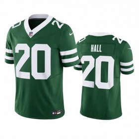 Cheap Men\'s New York Jets #20 Breece Hall Green 2024 F.U.S.E. Vapor Limited Football Stitched Jersey