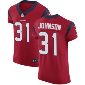 Wholesale Cheap Nike Texans #31 David Johnson Red Alternate Men\'s Stitched NFL New Elite Jersey