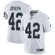 Wholesale Cheap Nike Raiders #42 Karl Joseph White Youth Stitched NFL Vapor Untouchable Limited Jersey