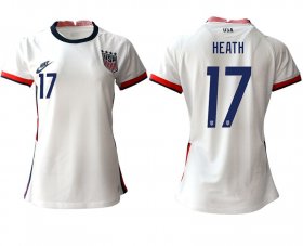 Wholesale Cheap Women 2020-2021 Season National Team America home aaa 17 white Soccer Jerseys