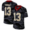 Cheap New Orleans Saints #13 Michael Thomas Men's Nike 2020 Black CAMO Vapor Untouchable Limited Stitched NFL Jersey