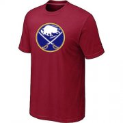 Wholesale Cheap Buffalo Sabres Big & Tall Logo Red NHL T-Shirt