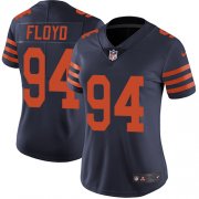 Wholesale Cheap Nike Bears #94 Leonard Floyd Navy Blue Alternate Women's Stitched NFL Vapor Untouchable Limited Jersey