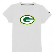 Wholesale Cheap Green Bay Packers Sideline Legend Authentic Logo Youth T-Shirt White