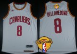 Wholesale Cheap Men's Cleveland Cavaliers #8 Matthew Dellavedova 2016 The NBA Finals Patch White Jersey