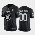 Wholesale Cheap Las Vegas Raiders Custom Black Men's Nike Big Team Logo Player Vapor Limited NFL Jersey