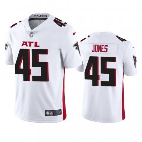 Wholesale Cheap Atlanta Falcons #45 Deion Jones Men\'s Nike White 2020 Vapor Untouchable Limited NFL Jersey