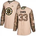 Wholesale Cheap Adidas Bruins #33 Zdeno Chara Camo Authentic 2017 Veterans Day Stitched NHL Jersey