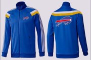 Wholesale Cheap NFL Buffalo Bills Team Logo Jacket Blue_4