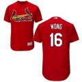 Wholesale Cheap Cardinals #16 Kolten Wong Red Flexbase Authentic Collection Stitched MLB Jersey