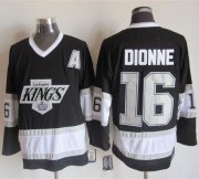 Wholesale Cheap Kings #16 Marcel Dionne Black CCM Throwback Stitched NHL Jersey