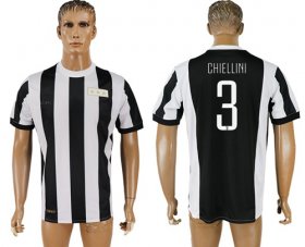 Wholesale Cheap Juventus #3 Chiellini 120th Anniversary Soccer Club Jersey