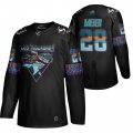 Wholesale Cheap San Jose Sharks #28 Timo Meier Men's Adidas 2020 Los Tiburones Limited NHL Jersey Black