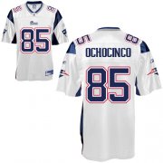 Wholesale Cheap Patriots #85 Chad Ochocinco White Stitched NFL Jersey