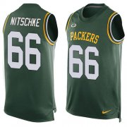 Wholesale Cheap Nike Packers #66 Ray Nitschke Green Team Color Men's Stitched NFL Limited Tank Top Jersey
