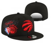 Wholesale Cheap Toronto Raptors Stitched Snapback 75th Anniversary Hats 008